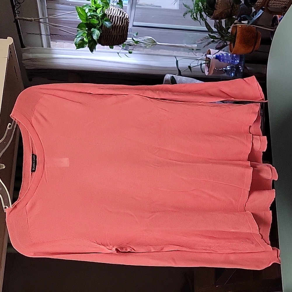 Eileen fisher orange top
